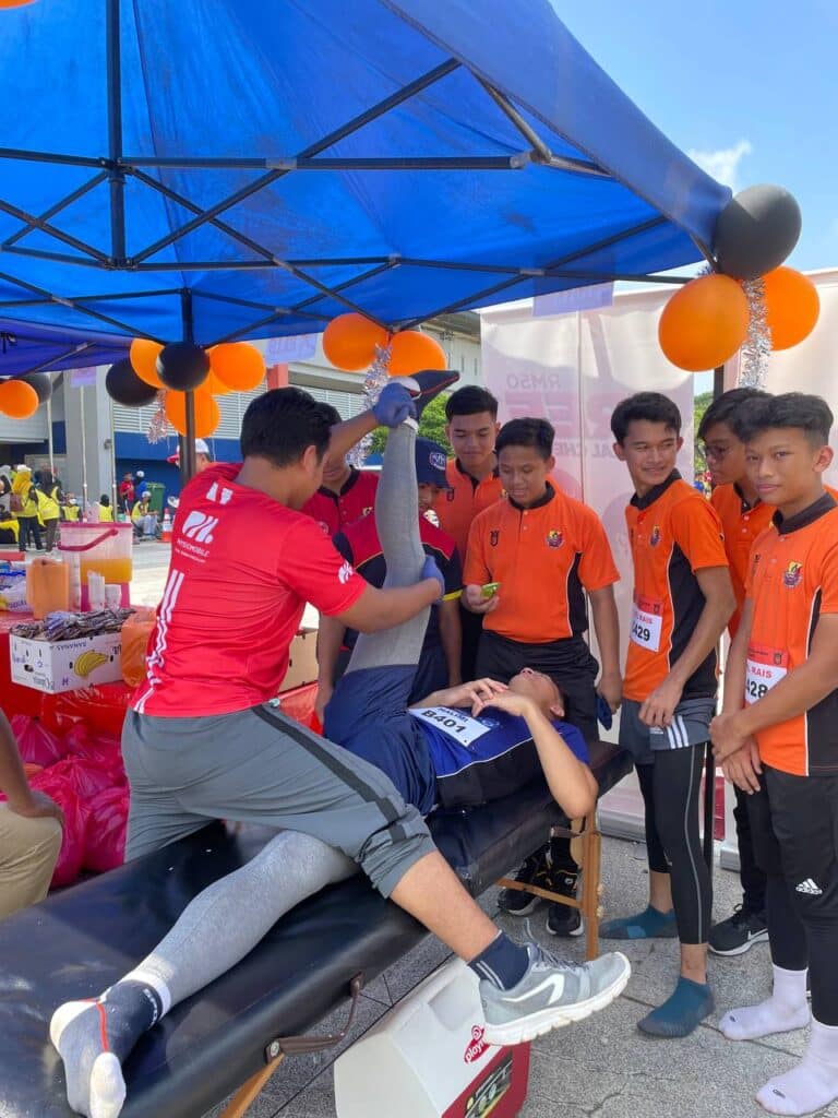 rawatan kecederaan sukan