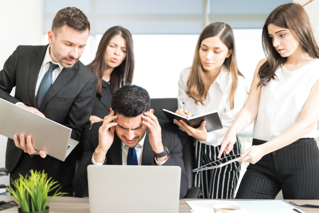 STRESS STAFF WORKER