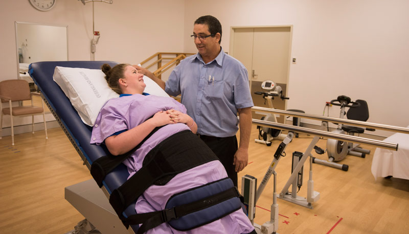 Physio at hospital