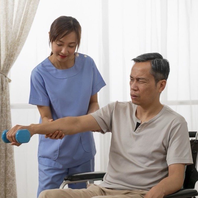 Home physiotherapy