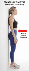5 Senaman Simple Betulkan Anterior Pelvic Tilt & Kurangkan Sakit Pinggang 2 sakit pinggang