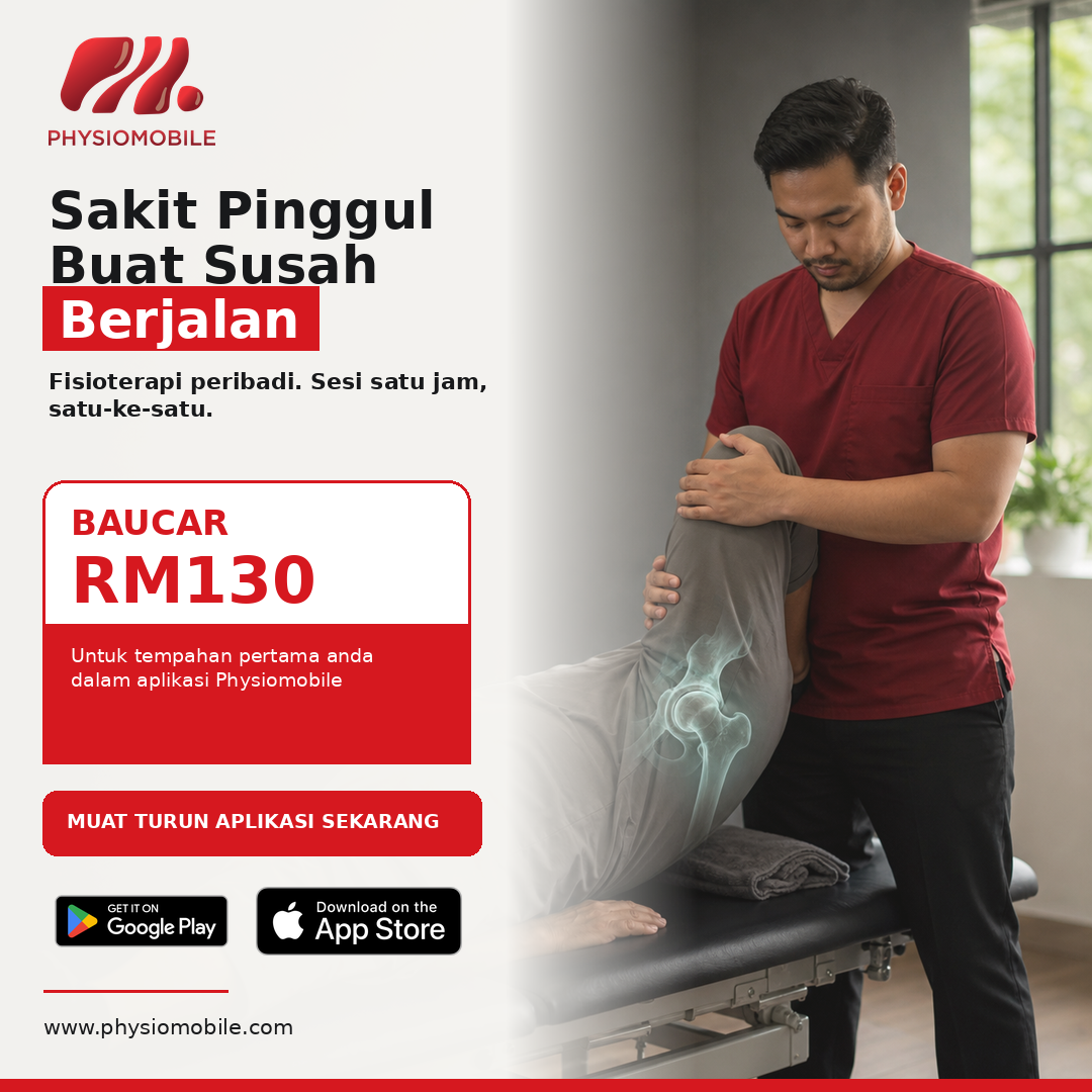 Rawatan fisioterapi Physiomobile untuk sakit pinggul dan osteoartritis