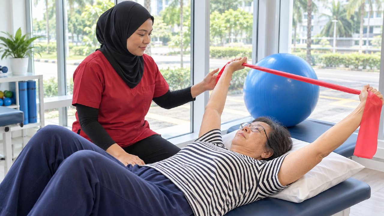 Punca Strok Sebelah Badan: Kenapa Kiri atau Kanan Lemah? 3 Latihan anggota atas selepas strok